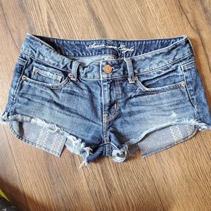 American Eagle jeans shorts size 4